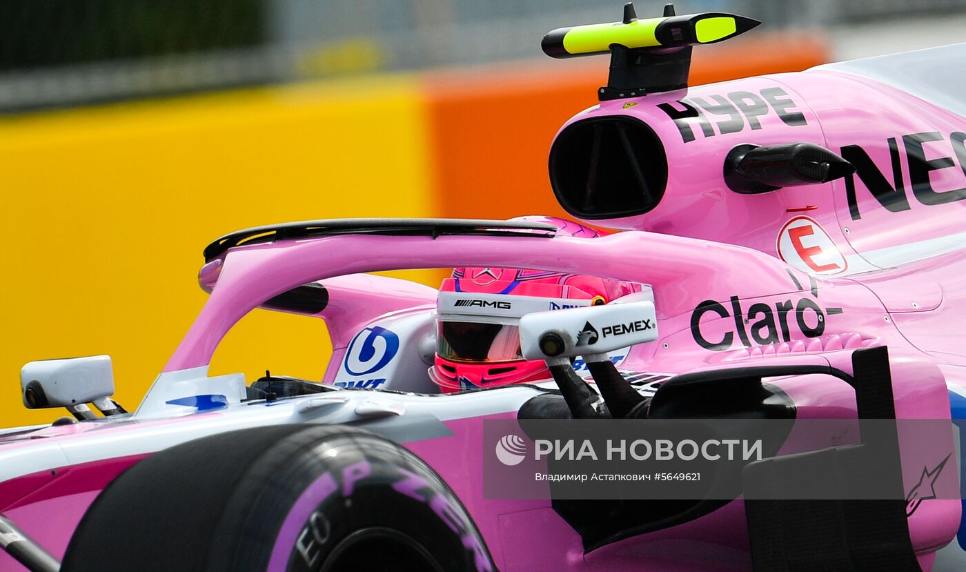 Автоспорт. Формула-1. Гран-при России. Свободные заезды. Первая сессия