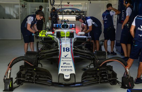 Автоспорт. Формула-1. Гран-при России. Свободные заезды. Первая сессия