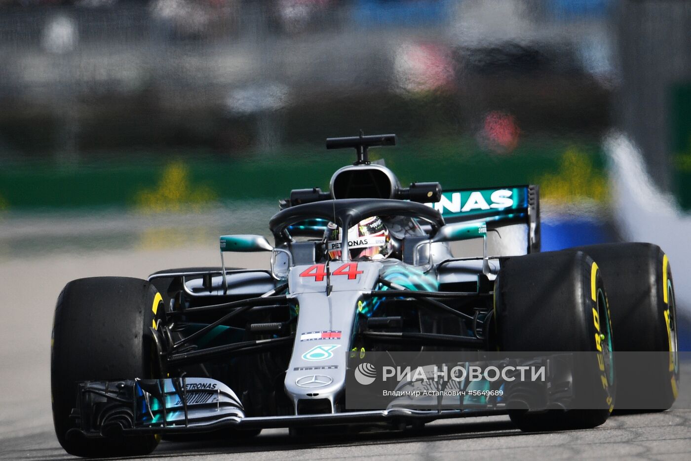 Автоспорт. Формула-1. Гран-при России. Свободные заезды. Первая сессия