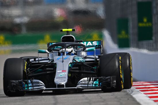 Автоспорт. Формула-1. Гран-при России. Свободные заезды. Первая сессия