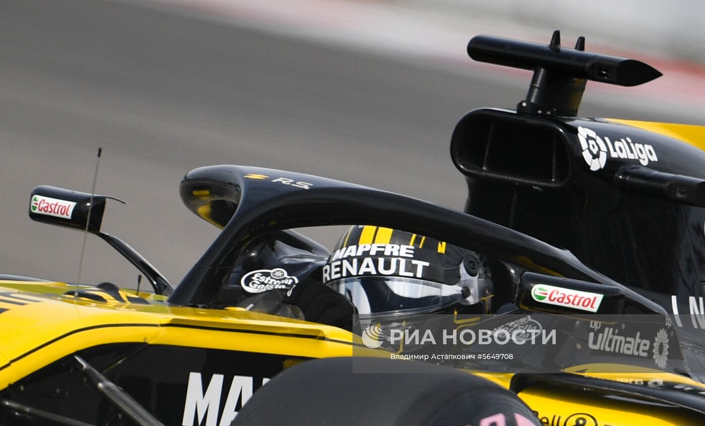 Автоспорт. Формула-1. Гран-при России. Свободные заезды. Первая сессия