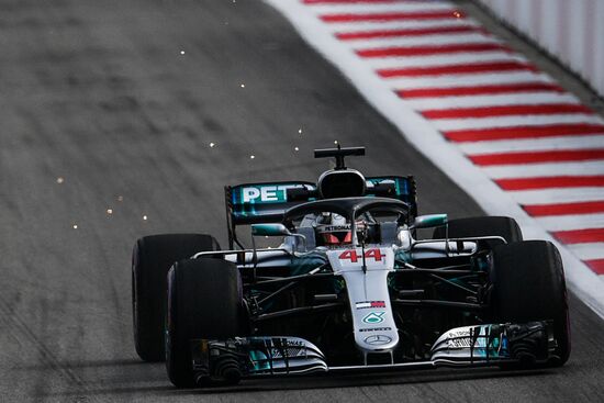 Автоспорт. Формула-1. Гран-при России. Свободные заезды. Первая сессия