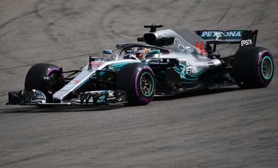 Автоспорт. Формула-1. Гран-при России. Свободные заезды. Первая сессия