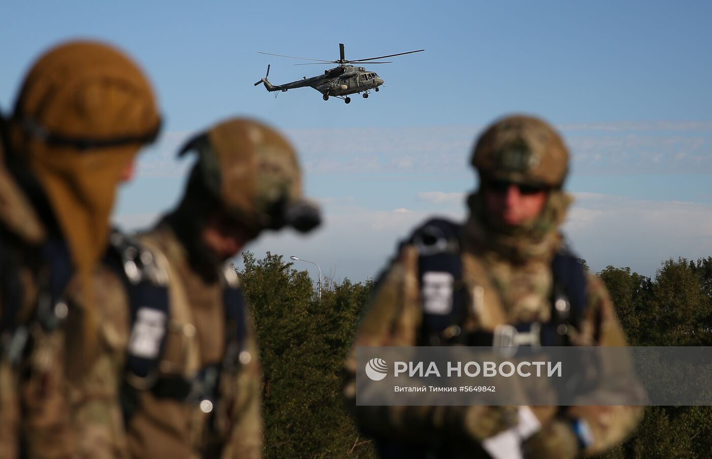 Совместные учения разведывательных подразделений российских и белорусских десантников