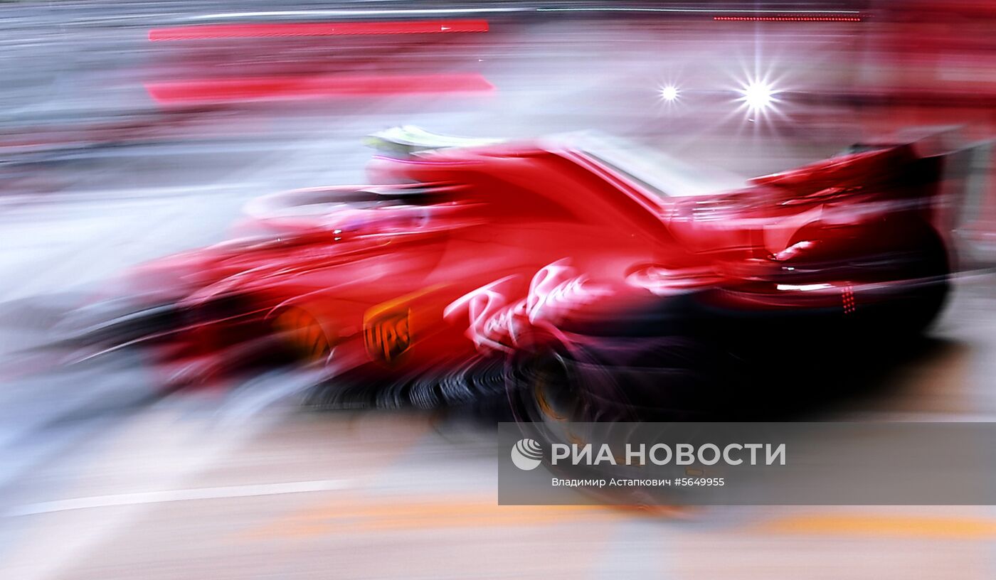 Автоспорт. Формула-1. Гран-при России. Свободные заезды. Вторая сессия