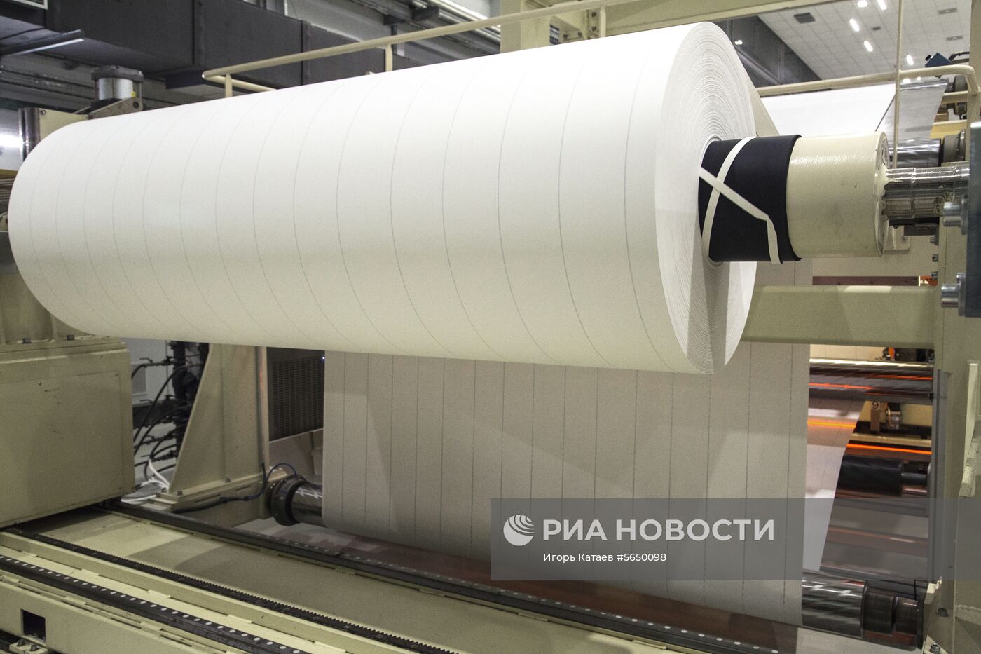 Открытие нового производства банкнотных и специальных бумаг на филиале "Гознак" в Пермской области