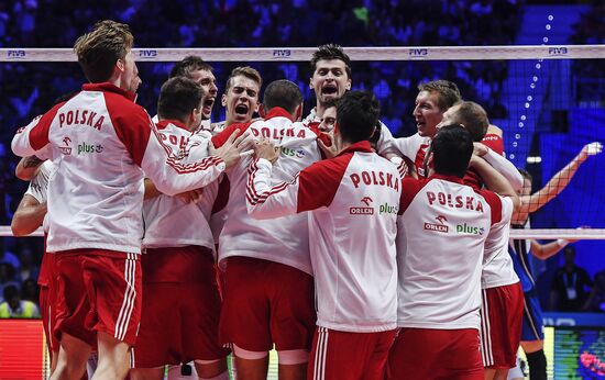 Волейбол. Чемпионат мира. Мужчины. Матч Италия - Польша