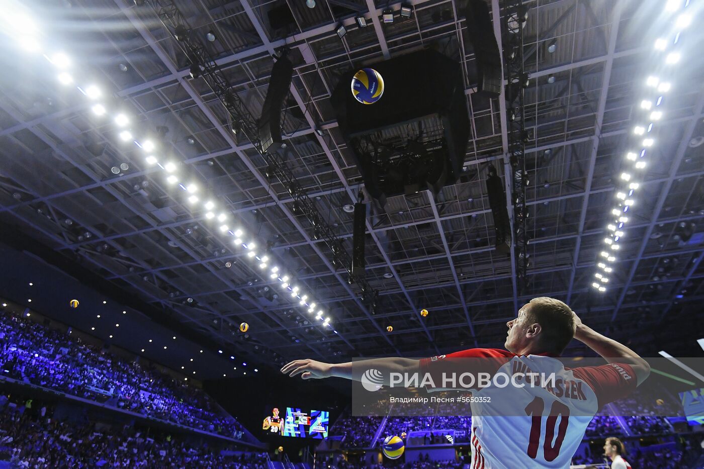 Волейбол. Чемпионат мира. Мужчины. Матч Италия - Польша