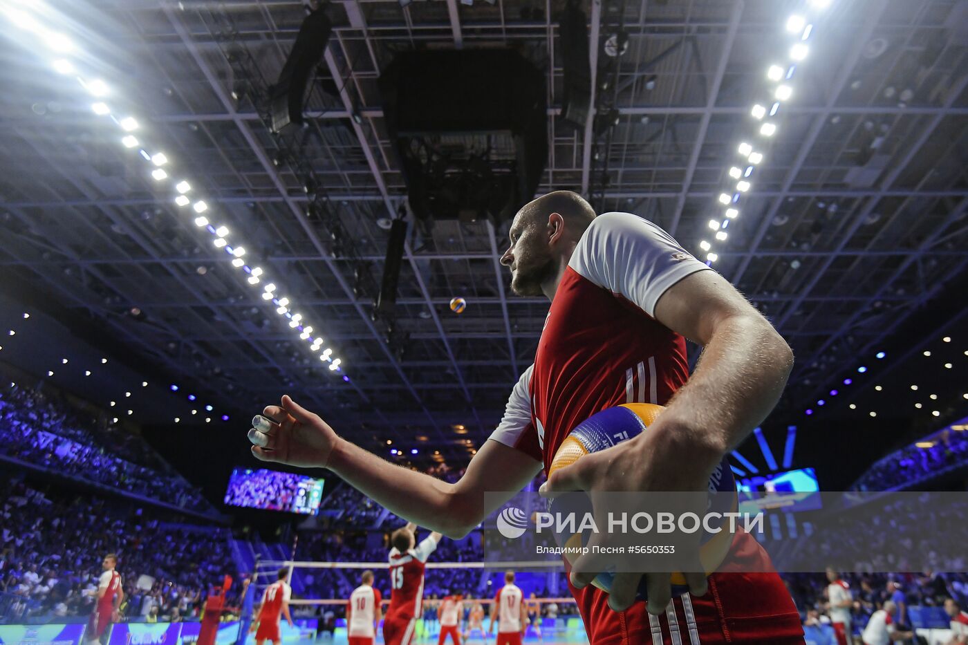 Волейбол. Чемпионат мира. Мужчины. Матч Италия - Польша