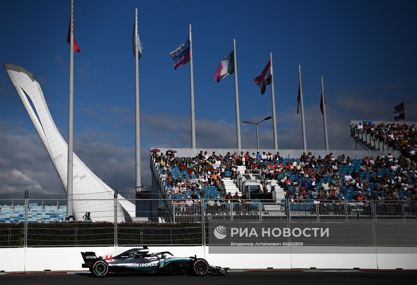 Автоспорт. Формула-1. Гран-при России. Квалификация