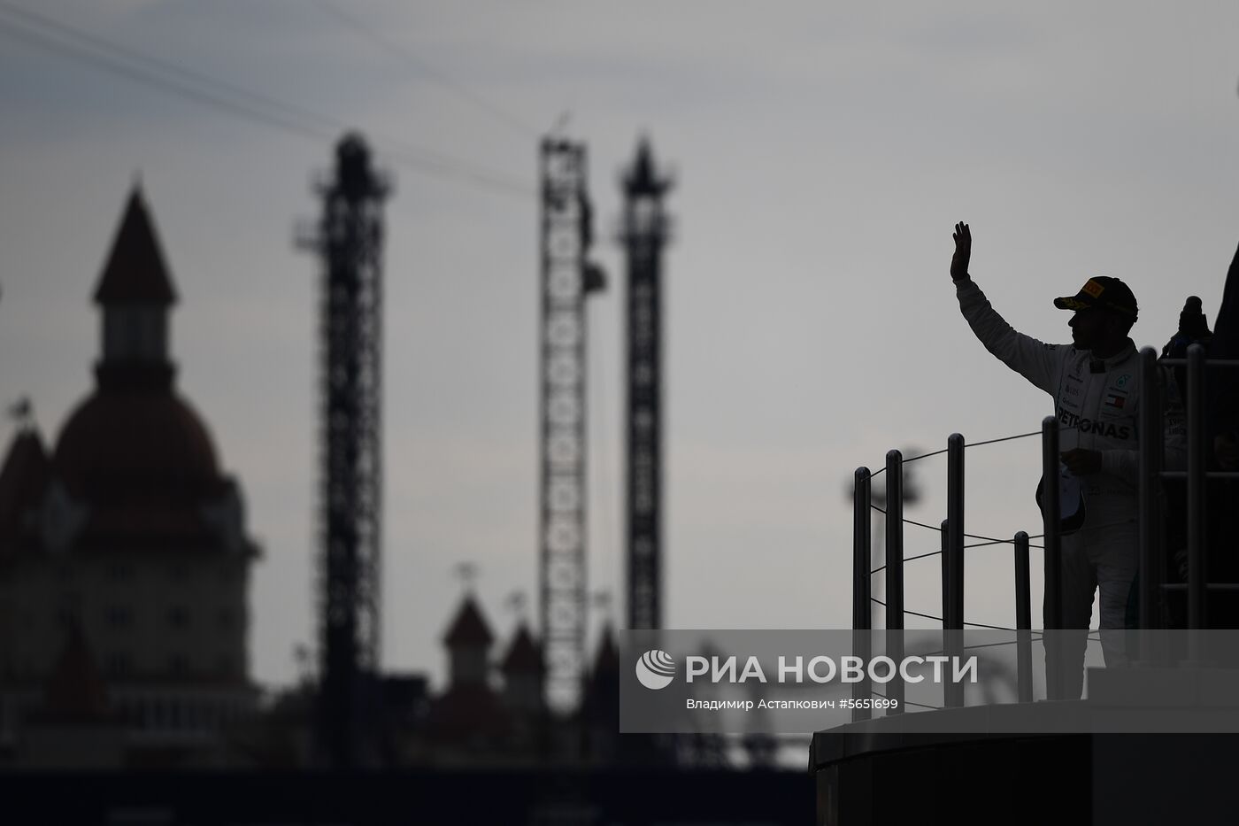 Автоспорт. Формула-1. Гран-при России. Гонка