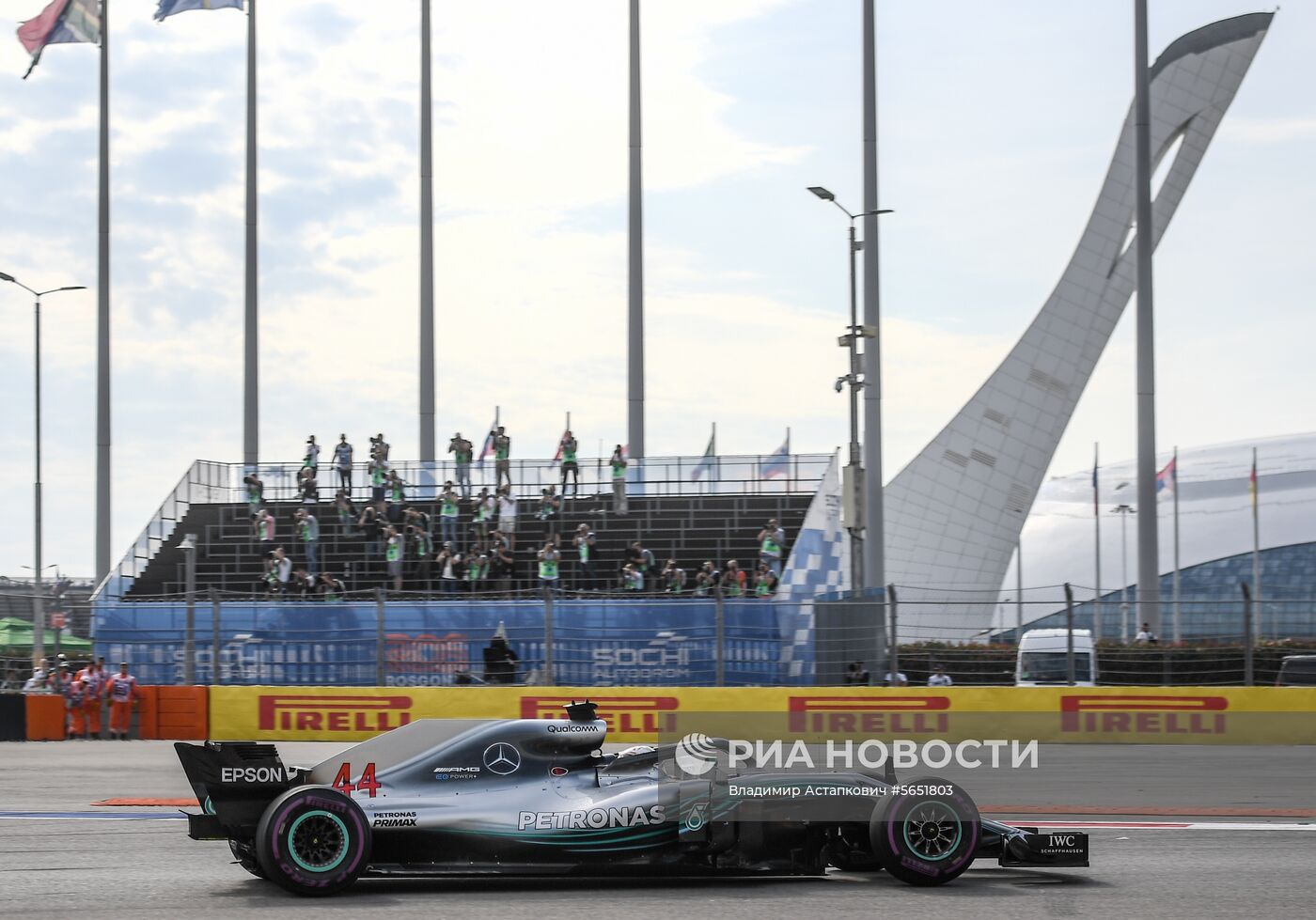 Автоспорт. Формула-1. Гран-при России. Гонка