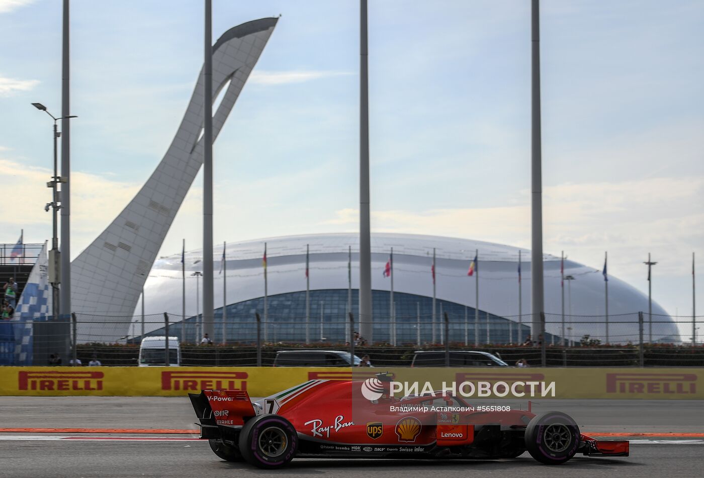 Автоспорт. Формула-1. Гран-при России. Гонка