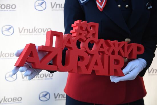 Начало полетов авиакомпании AZUR air  из аэропорта "Внуково"