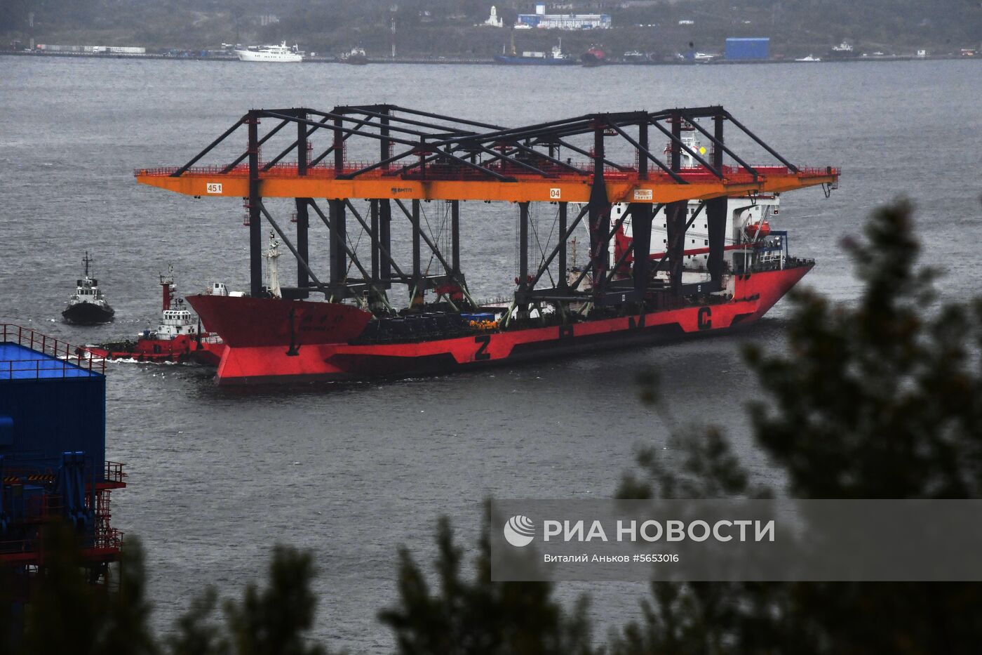 Козловые краны доставлены во Владивосток