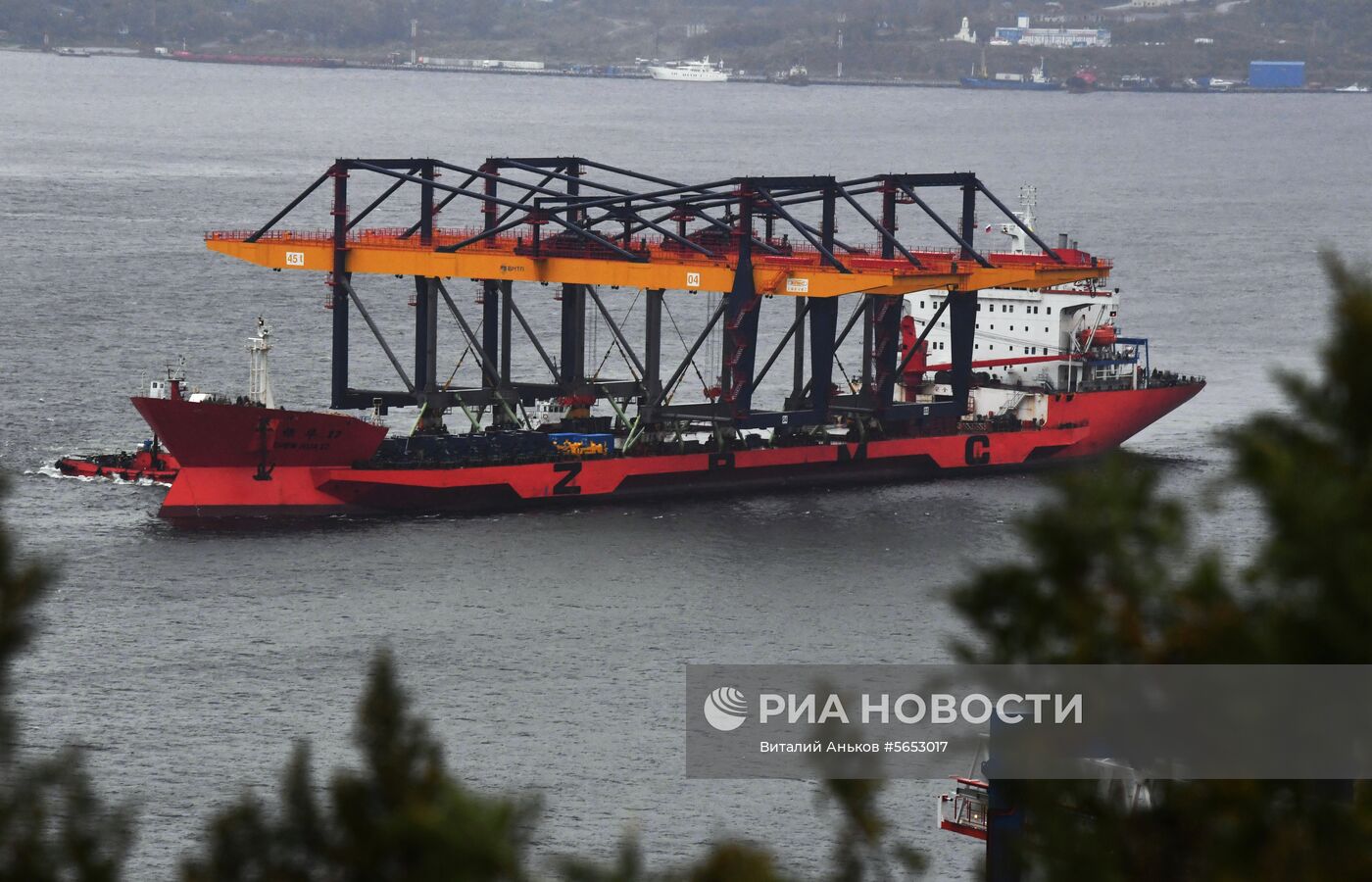 Козловые краны доставлены во Владивосток