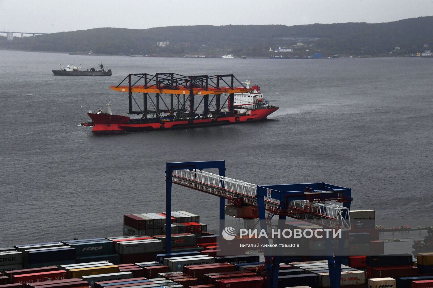 Козловые краны доставлены во Владивосток