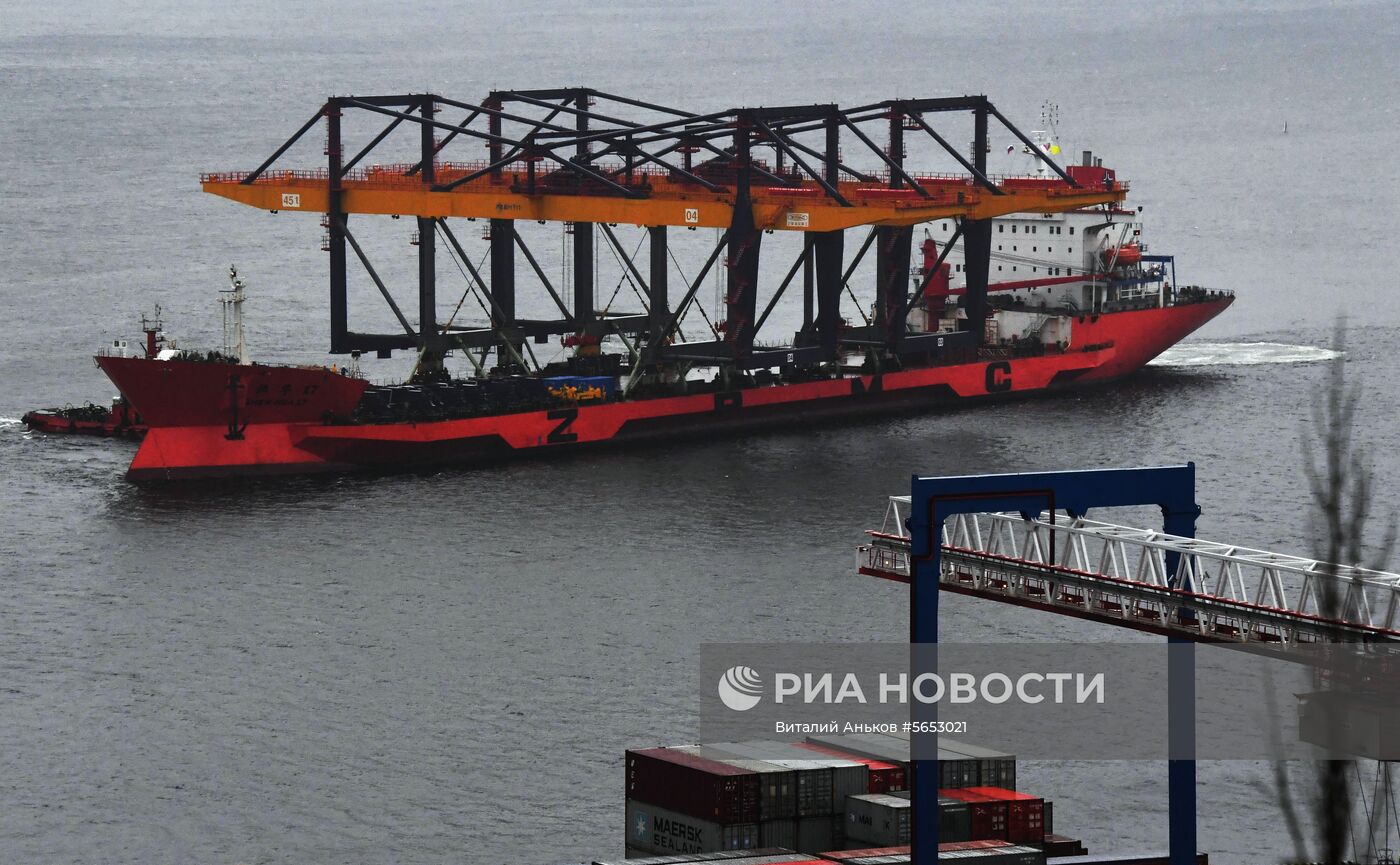 Козловые краны доставлены во Владивосток