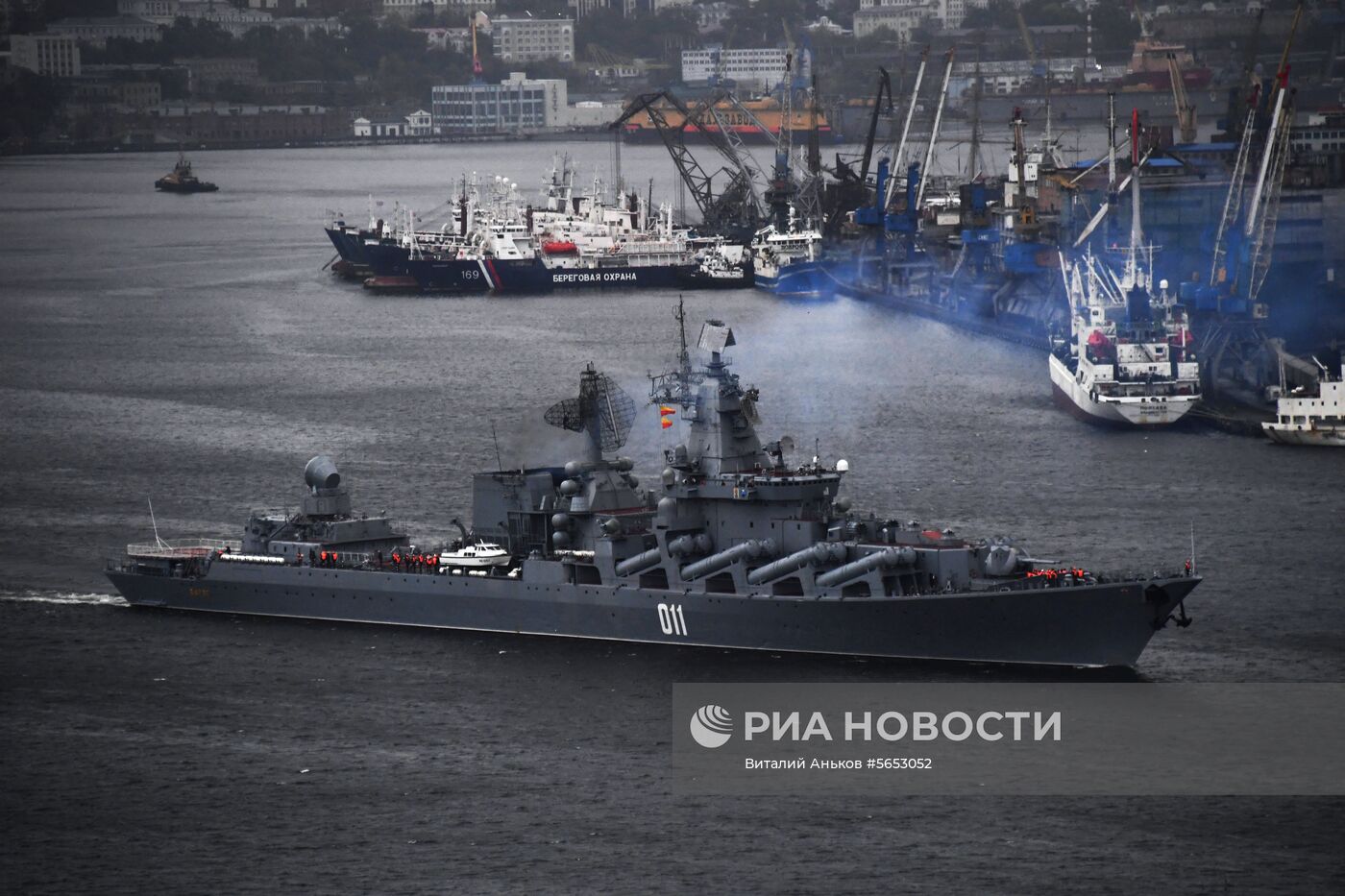 Отряд кораблей ТОФ вышел из Владивостока в дальний поход