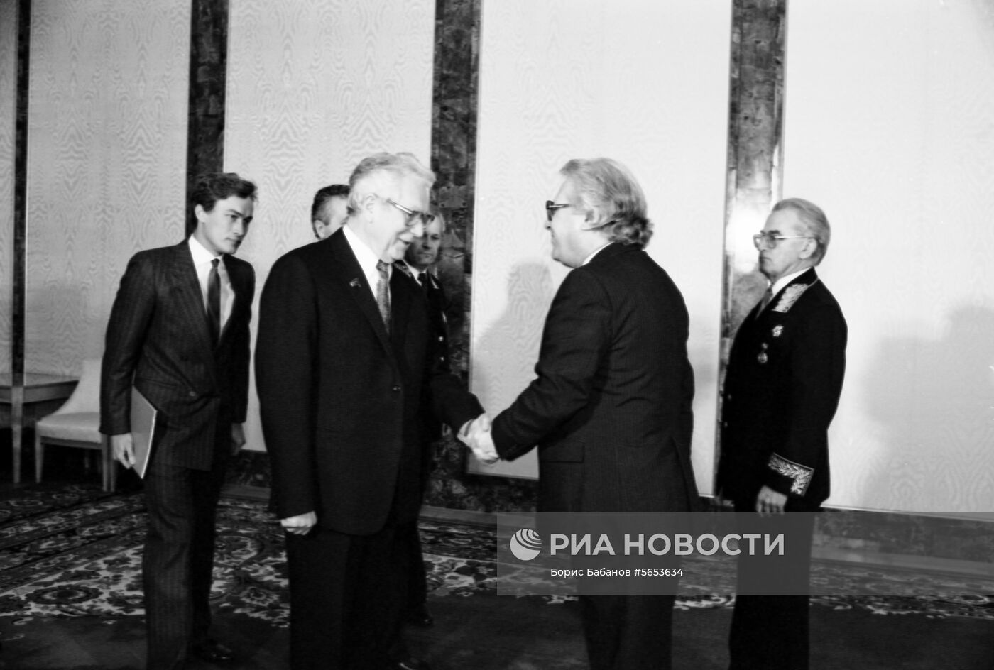 Вручение верительных грамот послом Мальты в СССР