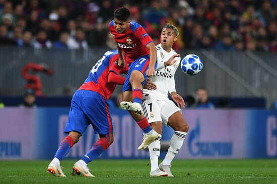 Футбол. Лига чемпионов. Матч ЦСКА - "Реал Мадрид"