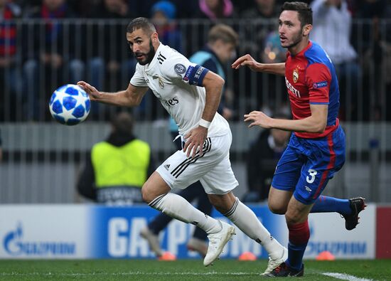 Футбол. Лига чемпионов. Матч ЦСКА - "Реал Мадрид"