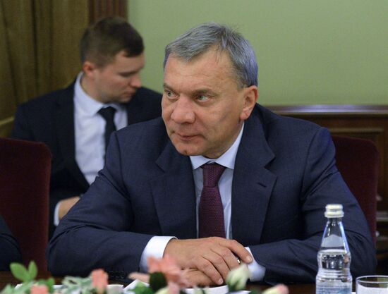 Заместитель председателя правительства РФ Ю. Борисов провел ряд встреч