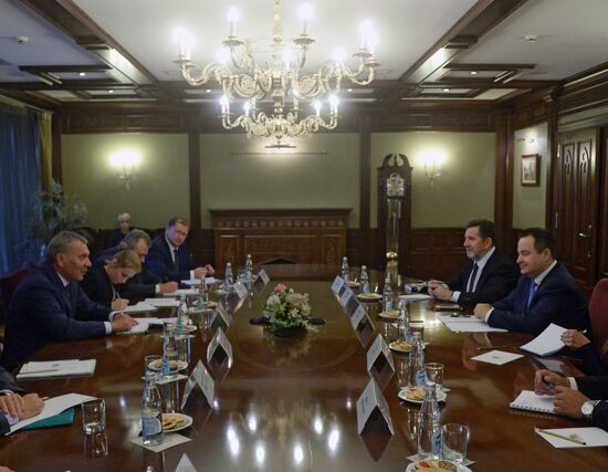 Заместитель председателя правительства РФ Ю. Борисов провел ряд встреч