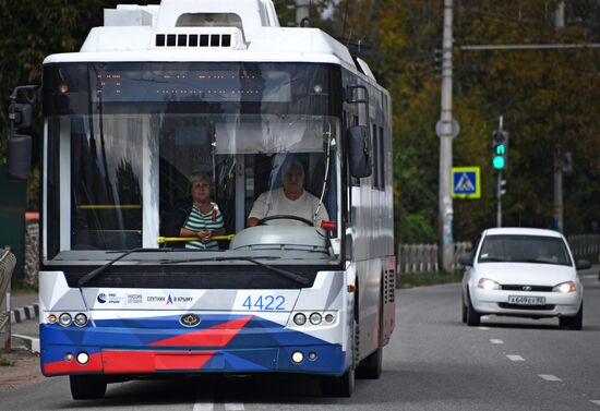 Троллейбус МИА «Россия сегодня» вышел на самый длинный маршрут в мире 