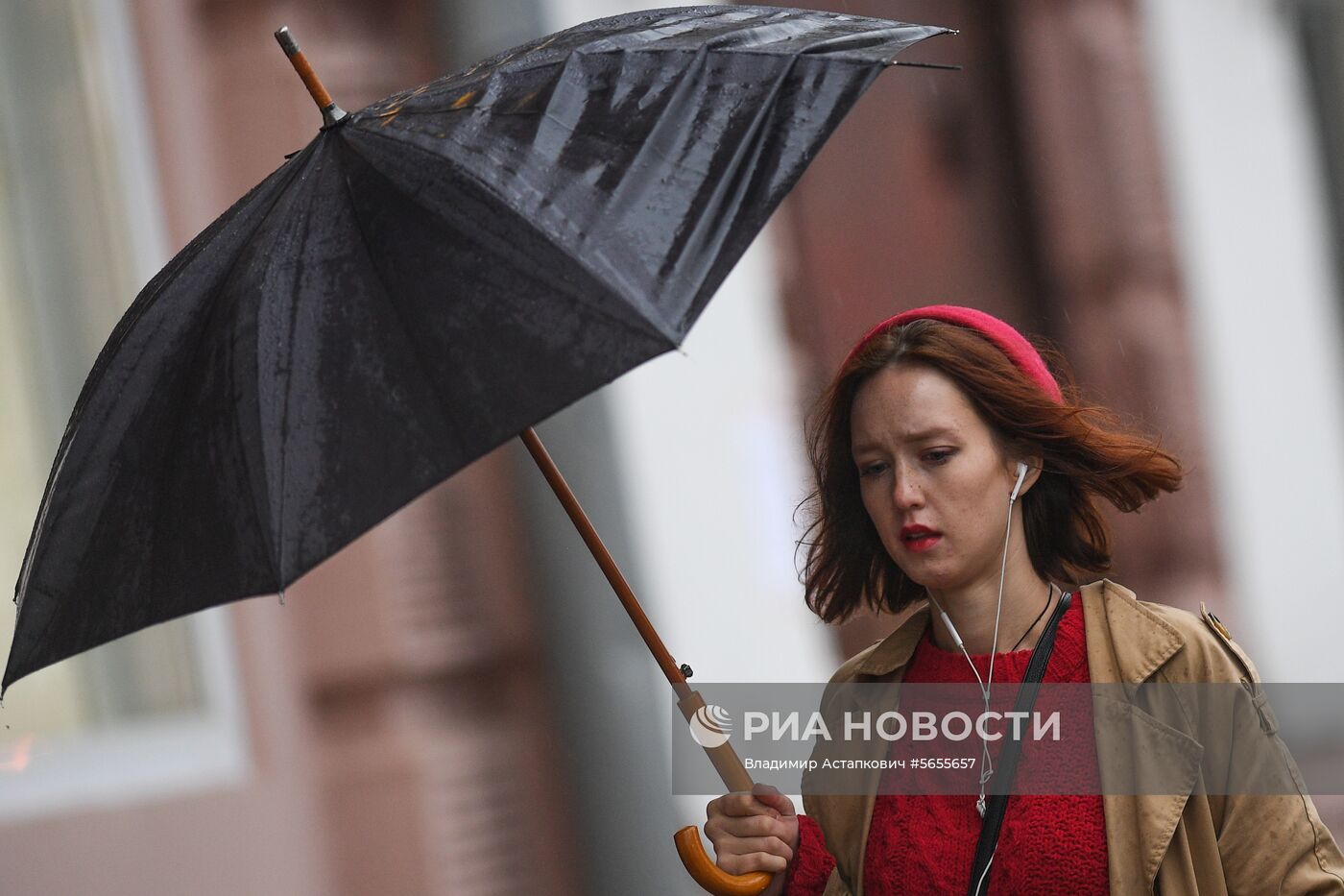 Дождь в Москве
