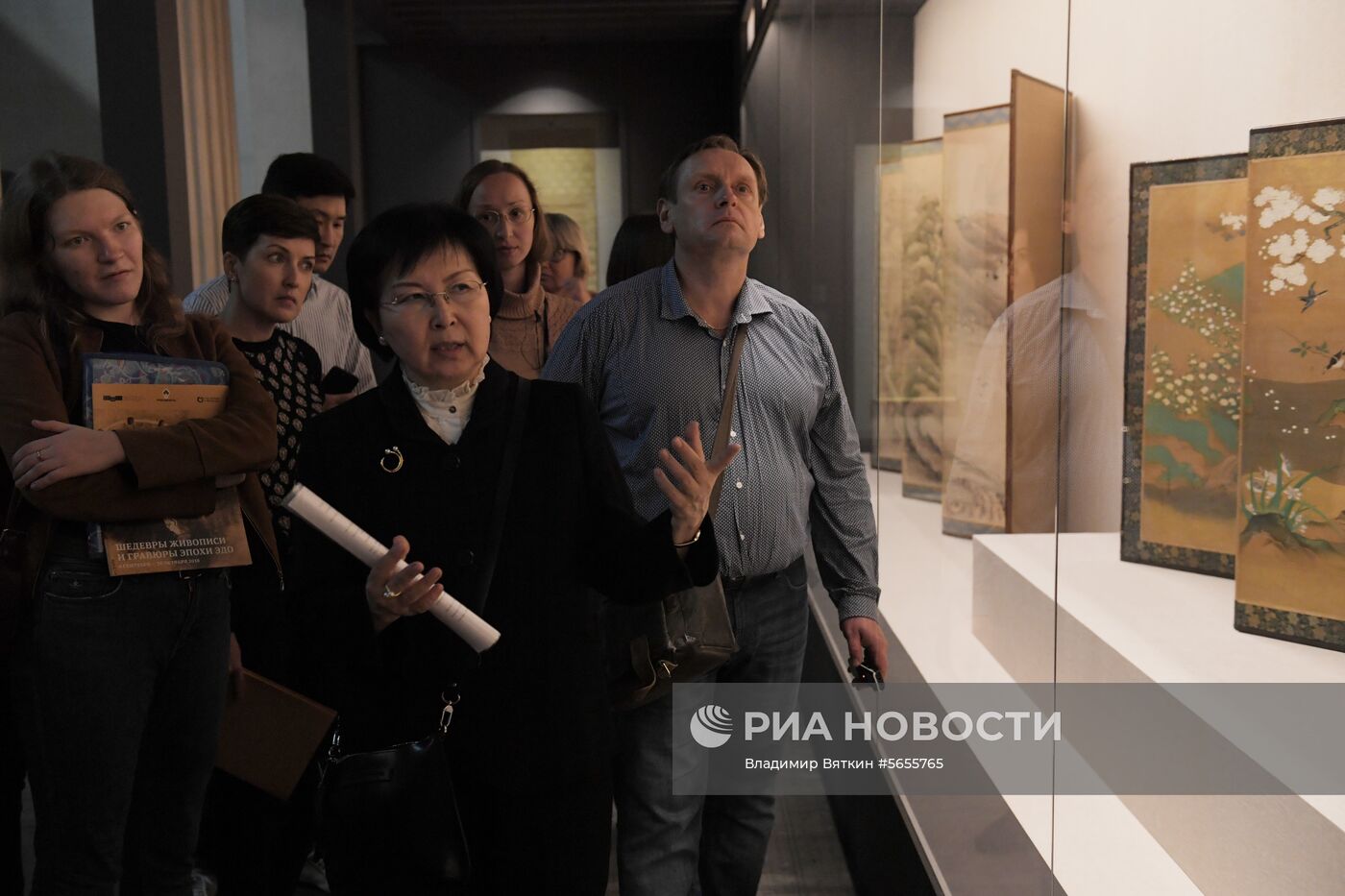 Выставка "Шедевры живописи и гравюры эпохи Эдо"