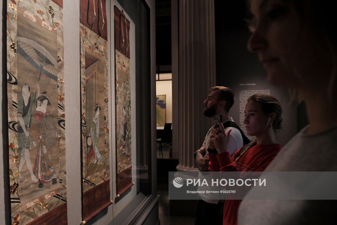 Выставка "Шедевры живописи и гравюры эпохи Эдо"