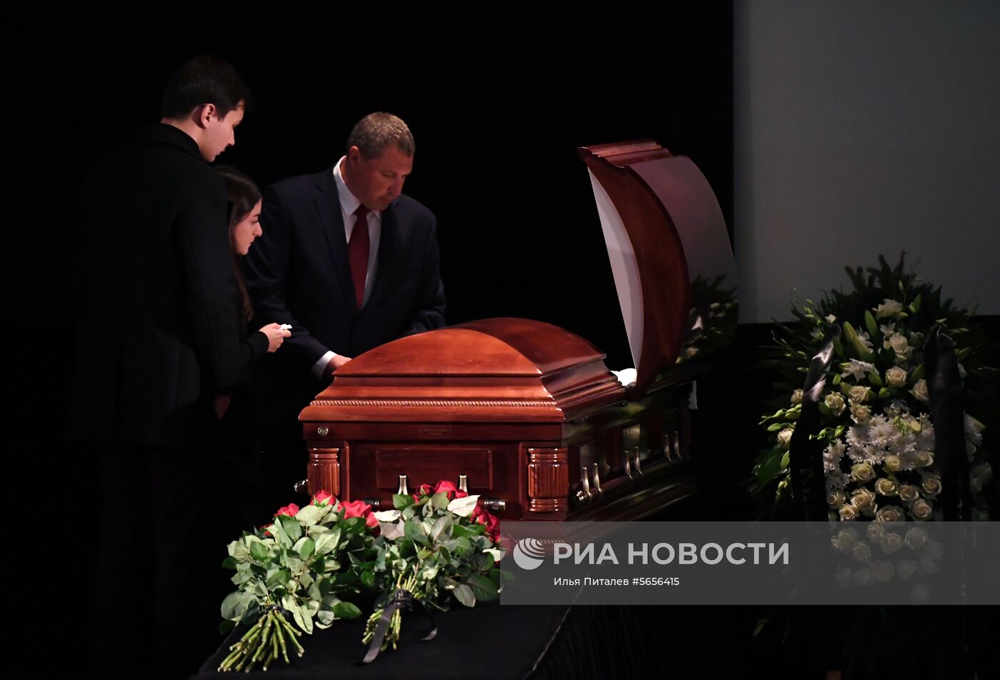 Прощание с народным артистом РФ Романом Карцевым