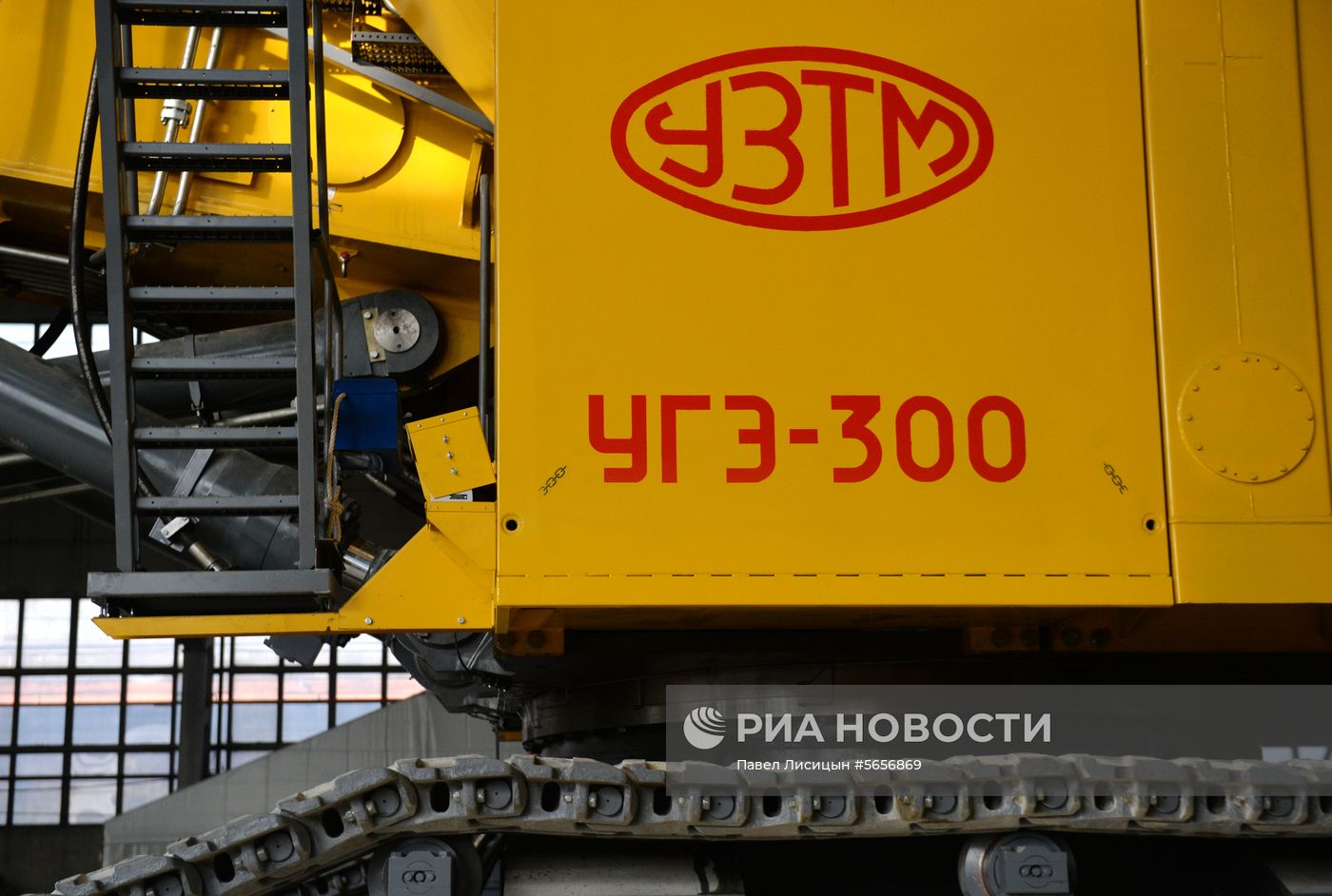 Презентация карьерного гидравлического экскаватора УГЭ-300