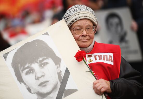 Акции в память о трагических событиях в Москве в октябре 1993 г.