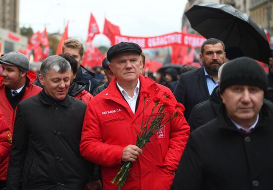 Акции в память о трагических событиях в Москве в октябре 1993 г.