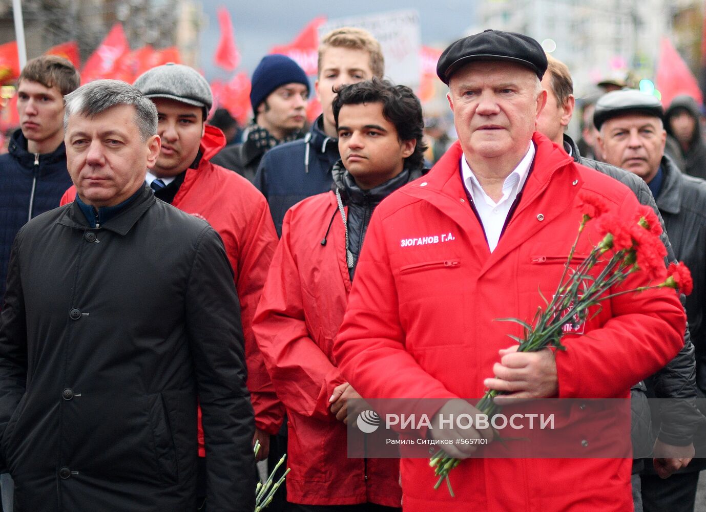 Акции в память о трагических событиях в Москве в октябре 1993 г.