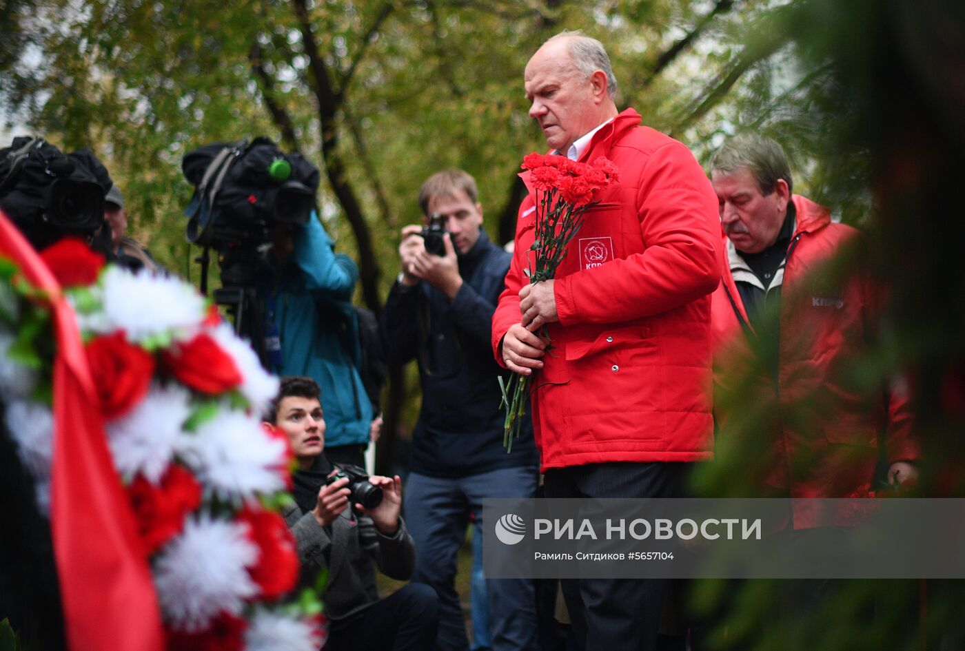 Акции в память о трагических событиях в Москве в октябре 1993 г.