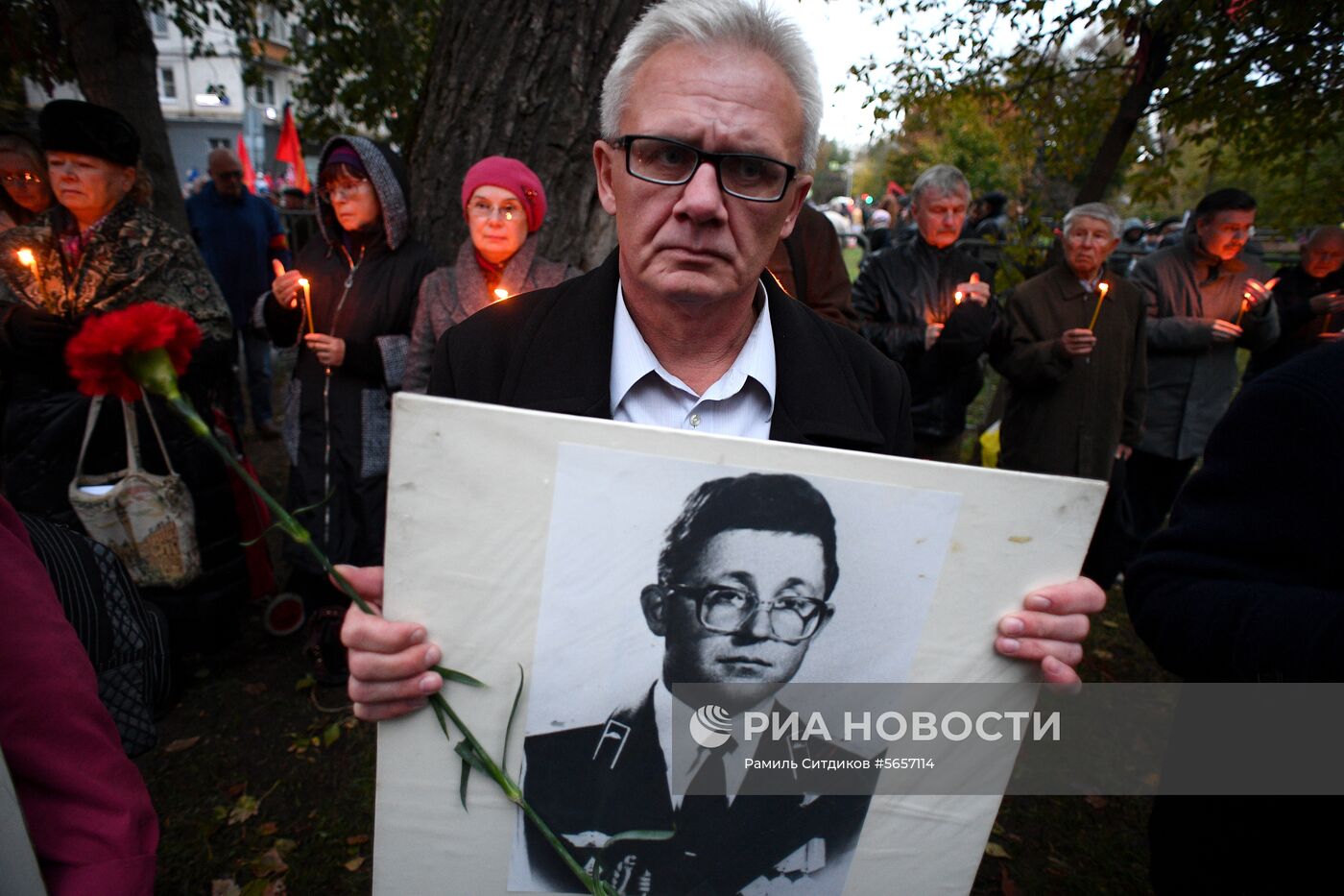 Акции в память о трагических событиях в Москве в октябре 1993 г.