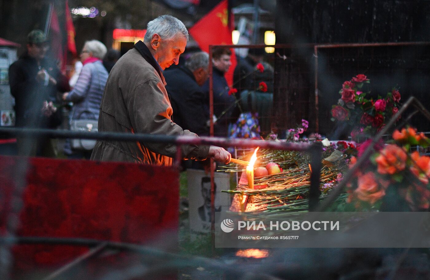 Акции в память о трагических событиях в Москве в октябре 1993 г.