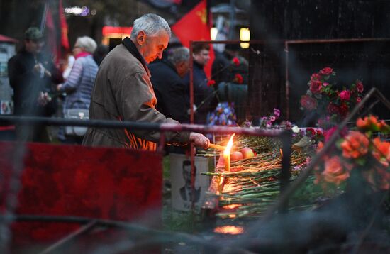 Акции в память о трагических событиях в Москве в октябре 1993 г.