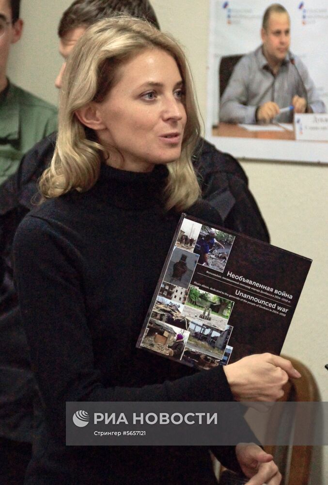 Н. Поклонская приняла участие в съёмках художественного фильма в Луганске