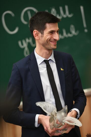 Церемония награждения победителей конкурса  "Учитель года России"