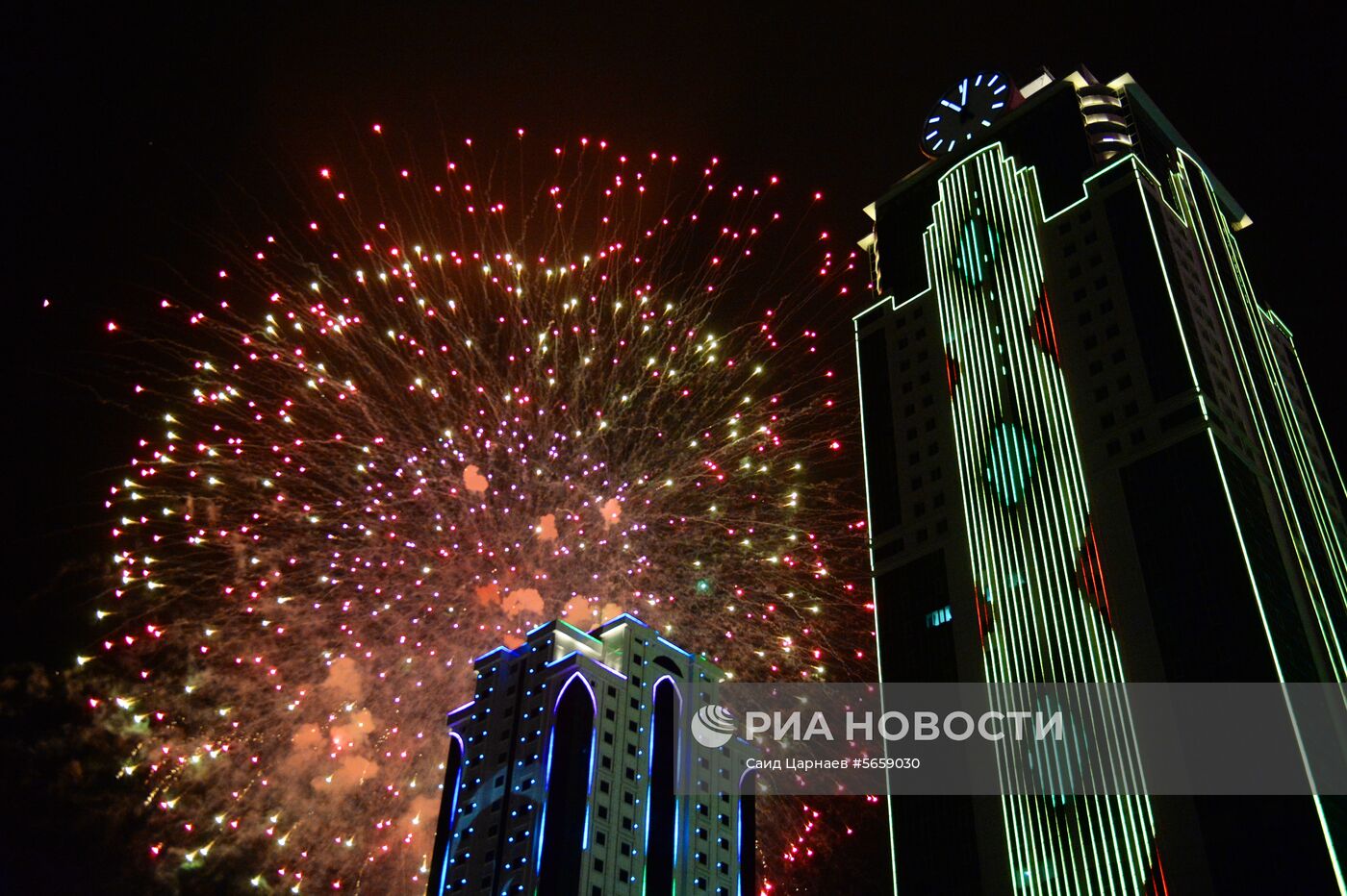 Празднование 200-летия Грозного