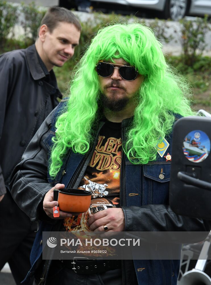 Закрытие байкерского сезона во Владивостоке