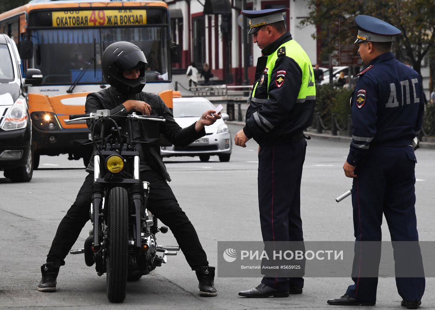 Закрытие байкерского сезона во Владивостоке