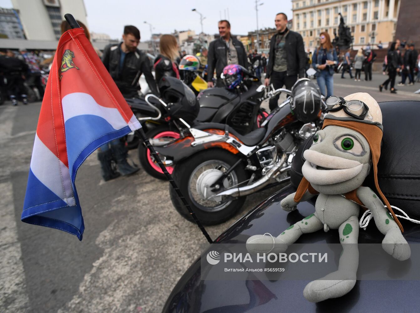 Закрытие байкерского сезона во Владивостоке