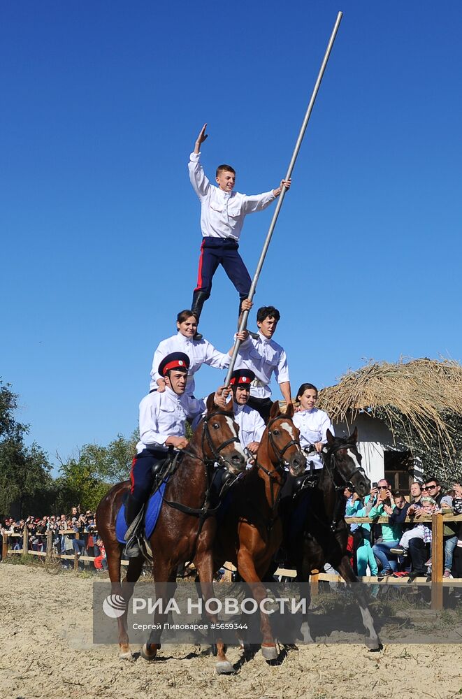 Казачьи игры «Покровские Шермиции» в Ростовской области