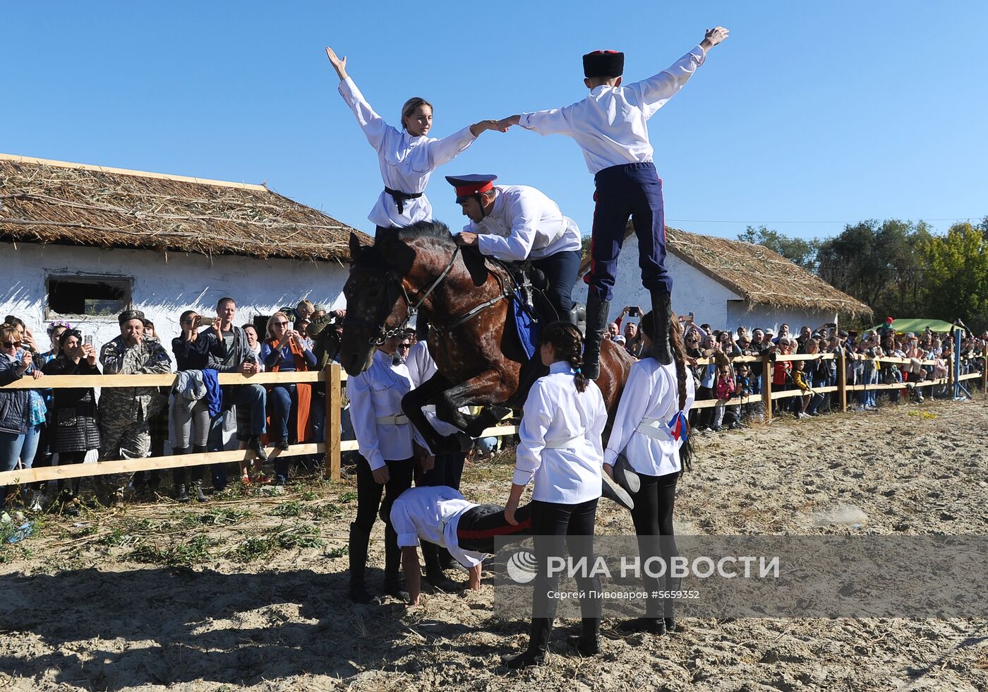 Казачьи игры «Покровские Шермиции» в Ростовской области