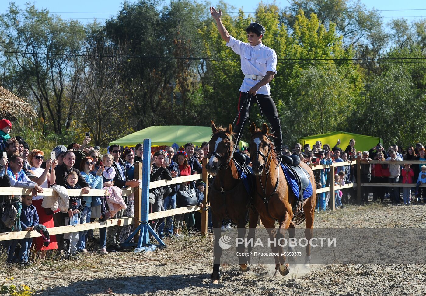 Казачьи игры «Покровские Шермиции» в Ростовской области